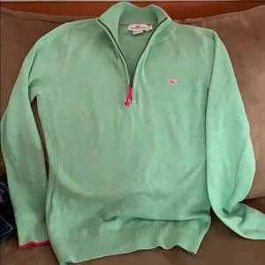 Vineyard vines 1/4 zip sweater
